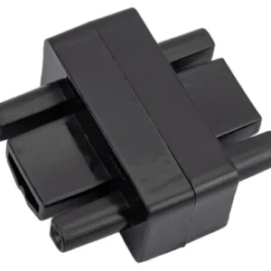 Коннектор шинопровода прямой SC-1B-TL черный серии TOP-LINE IN HOME