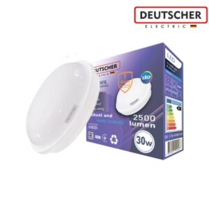 LED ДПБ круглый 30W 6400К IP54 (DEUTSCHER)