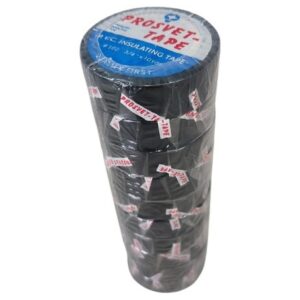 Изолента ПВХ 10м чёрная PROSVET