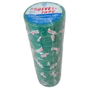Изолента ПВХ 10м зелёная PROSVET
