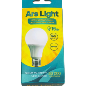 Лампа светодиодная А65 Ars Light E27 15Вт 6500К