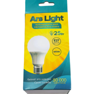 Лампа светодиодная А80 Ars Light E27 25Вт 6500К