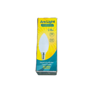 Лампа светодиодная С37 Ars Light Е14 8 Вт 6500К