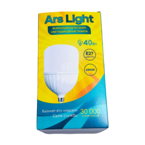 Лампа светодиодная Т6 Ars Light 40Вт E27 6500К