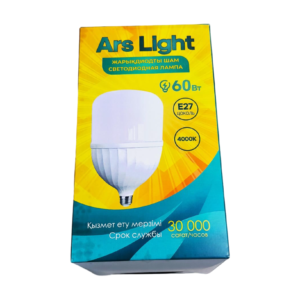 Лампа светодиодная Т6 Ars Light 60Вт E27 6500К